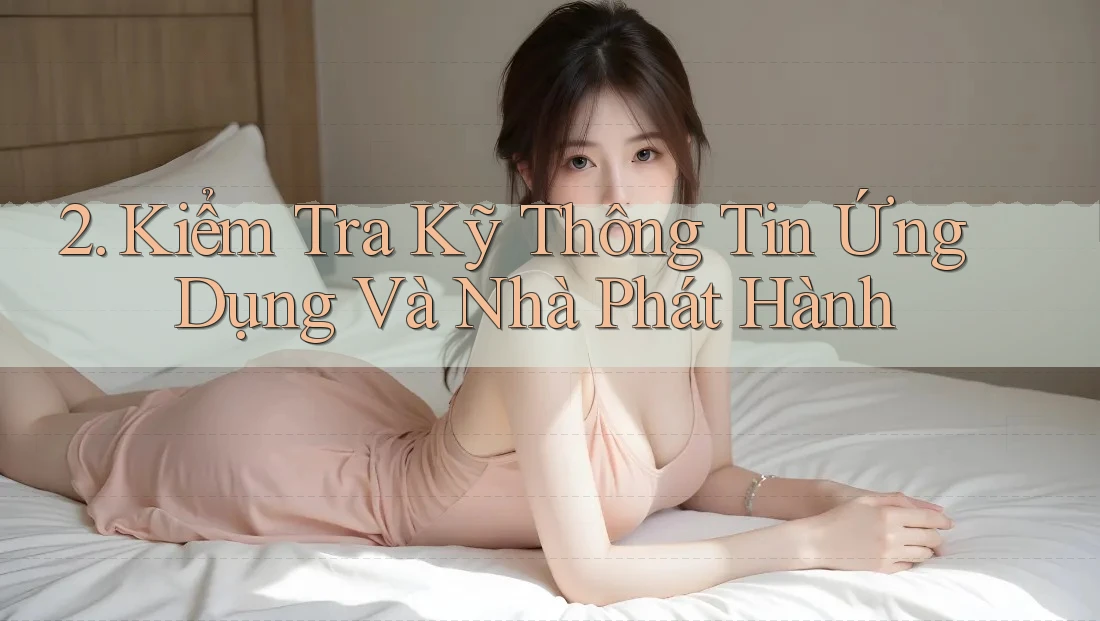 2. Kiểm Tra Kỹ Thông Tin Ứng Dụng Và Nhà Phát Hành