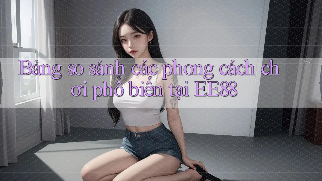 Bảng so sánh các phong cách chơi phổ biến tại EE88 Bảng so sánh các phong cách chơi phổ biến tại EE88