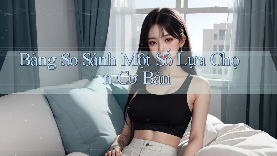 Bảng So Sánh Một Số Lựa Chọn Cơ Bản