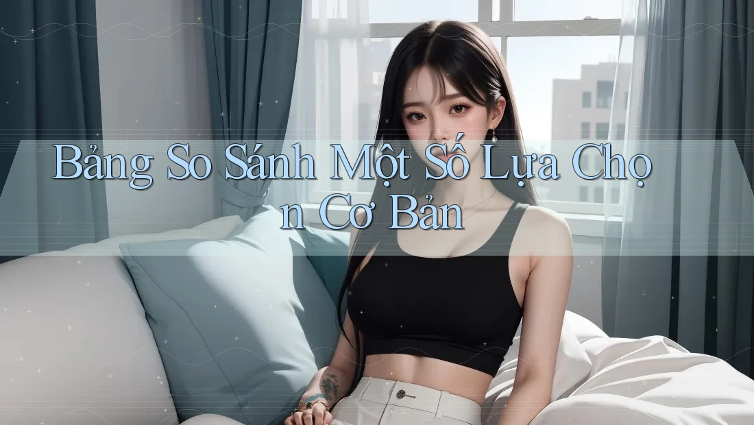 Bảng So Sánh Một Số Lựa Chọn Cơ Bản Bảng So Sánh Một Số Lựa Chọn Cơ Bản