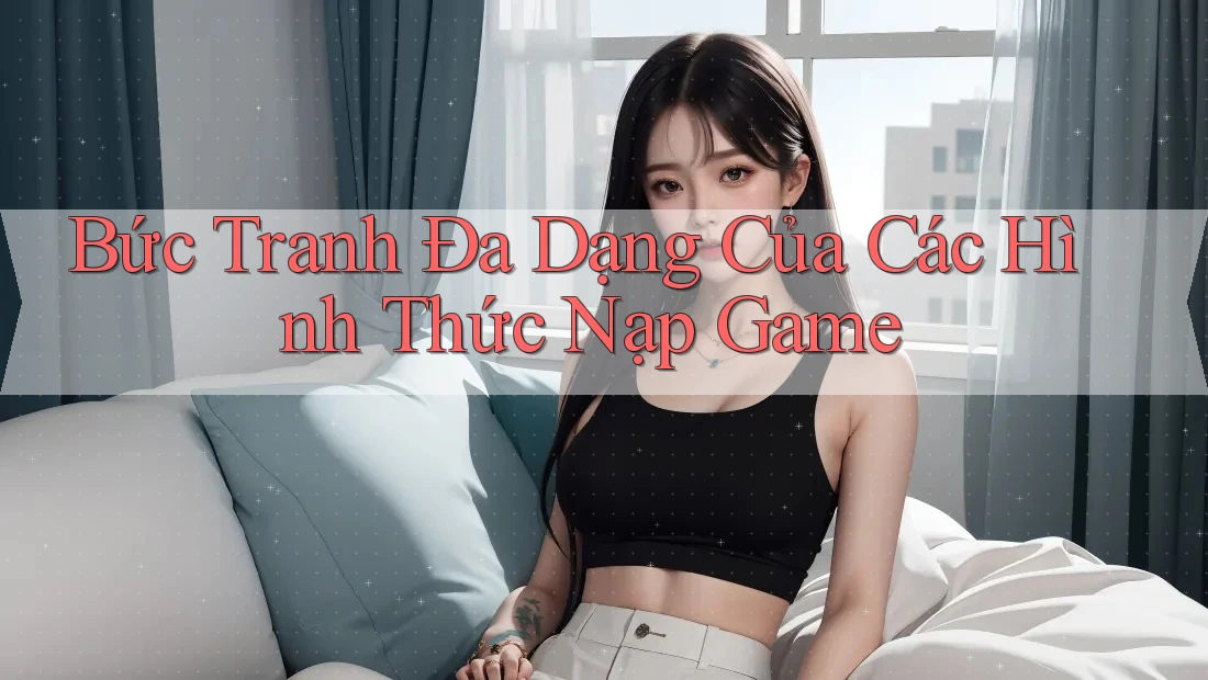 Bức Tranh Đa Dạng Của Các Hình Thức Nạp Game Bức Tranh Đa Dạng Của Các Hình Thức Nạp Game