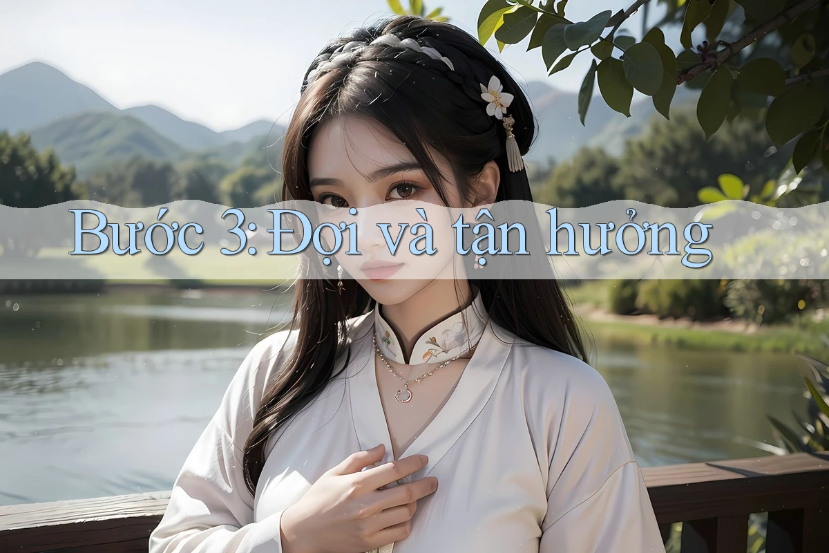 Bước 3: Đợi và tận hưởng