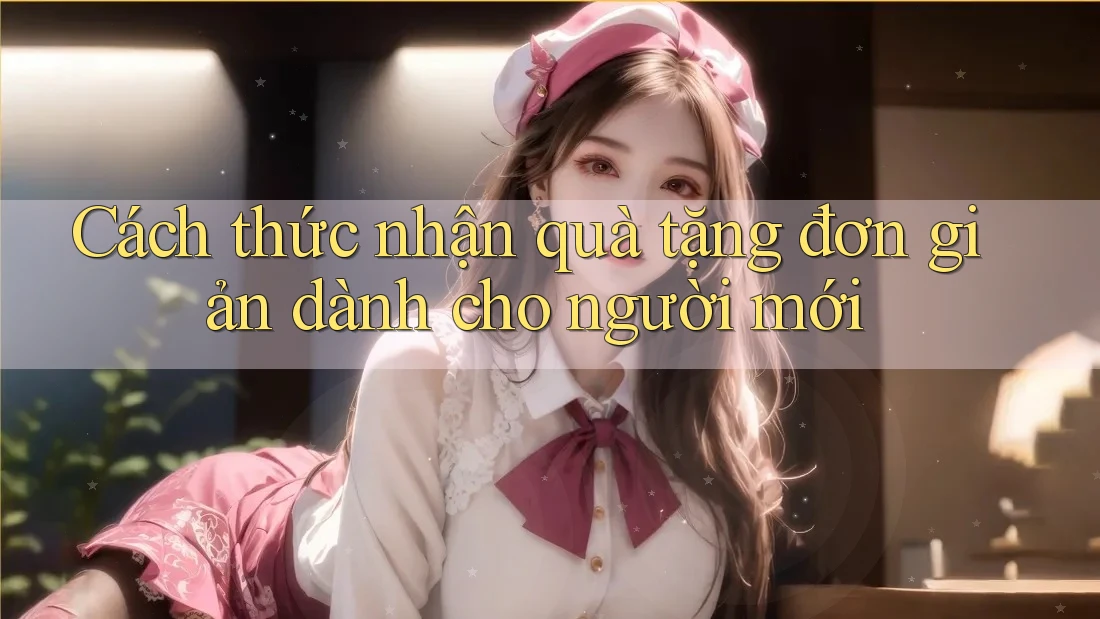 Cách thức nhận quà tặng đơn giản dành cho người mới Cách thức nhận quà tặng đơn giản dành cho người mới