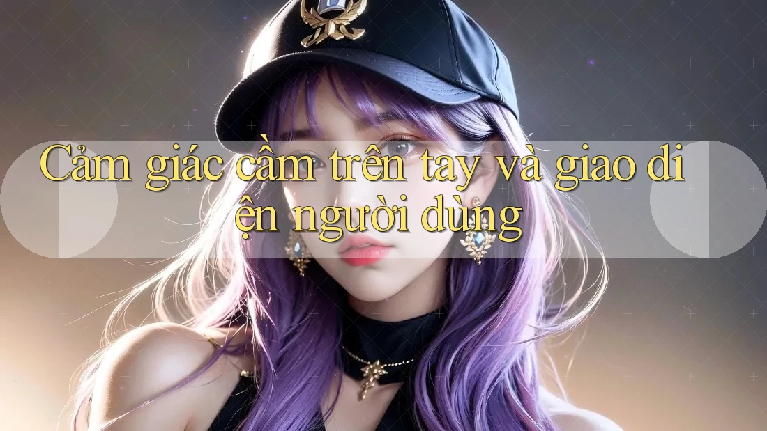 Cảm giác cầm trên tay và giao diện người dùng Cảm giác cầm trên tay và giao diện người dùng