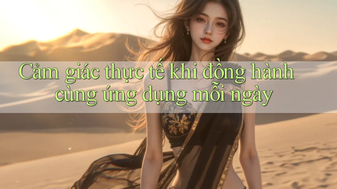 Cảm giác thực tế khi đồng hành cùng ứng dụng mỗi ngày