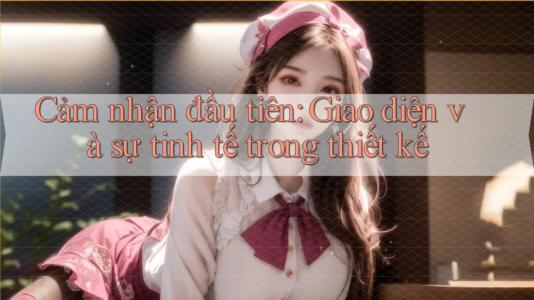 Cảm nhận đầu tiên: Giao diện và sự tinh tế trong thiết kế Cảm nhận đầu tiên: Giao diện và sự tinh tế trong thiết kế