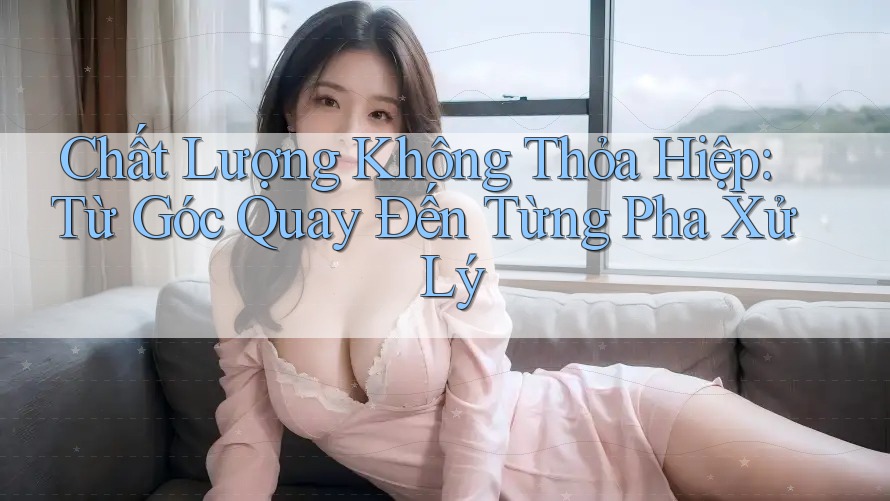 Chất Lượng Không Thỏa Hiệp: Từ Góc Quay Đến Từng Pha Xử Lý