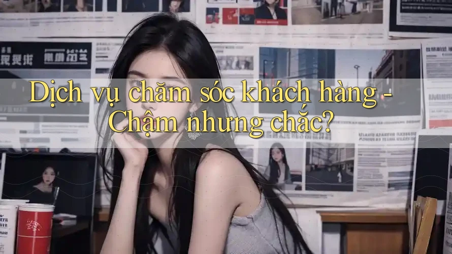 Dịch vụ chăm sóc khách hàng - Chậm nhưng chắc? Dịch vụ chăm sóc khách hàng - Chậm nhưng chắc?