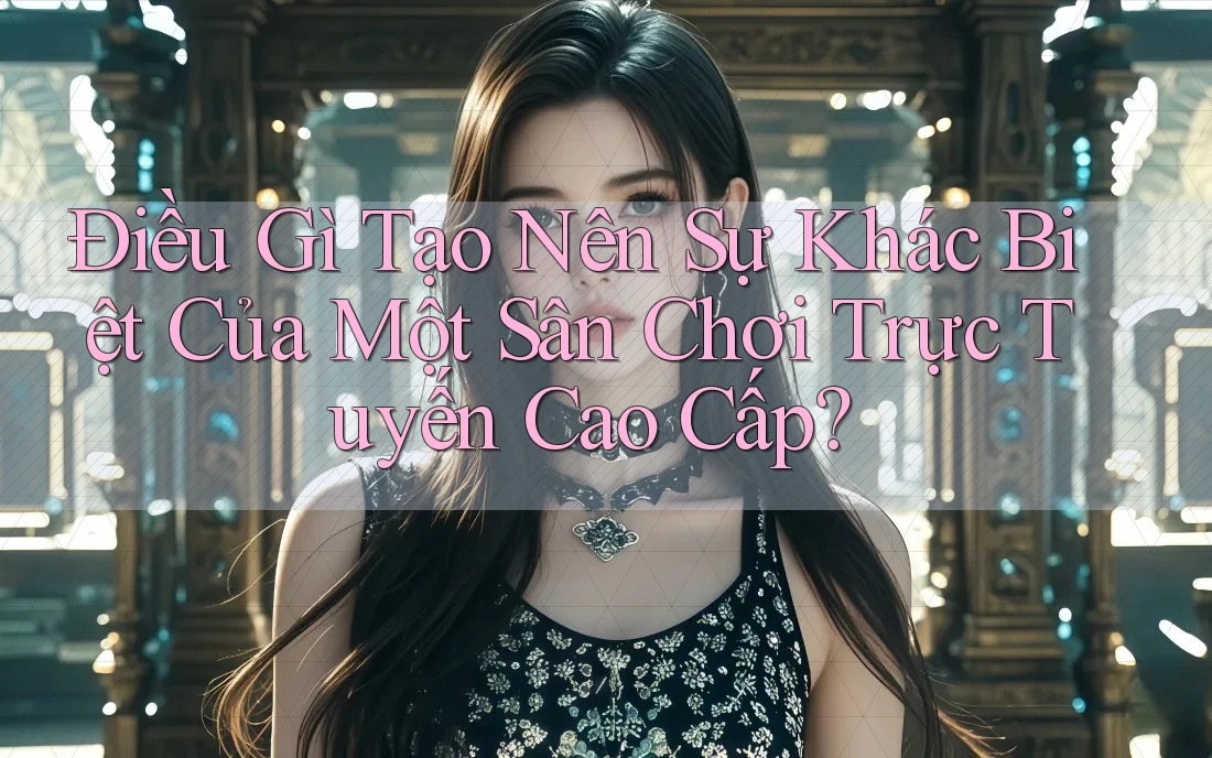 Điều Gì Tạo Nên Sự Khác Biệt Của Một Sân Chơi Trực Tuyến Cao Cấp?