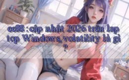 ee88 cập nhật 2026 trên laptop Windows, volatility là gì