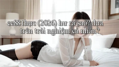 ee88 thực (2026) hư ra sao dựa trên trải nghiệm cá nhân