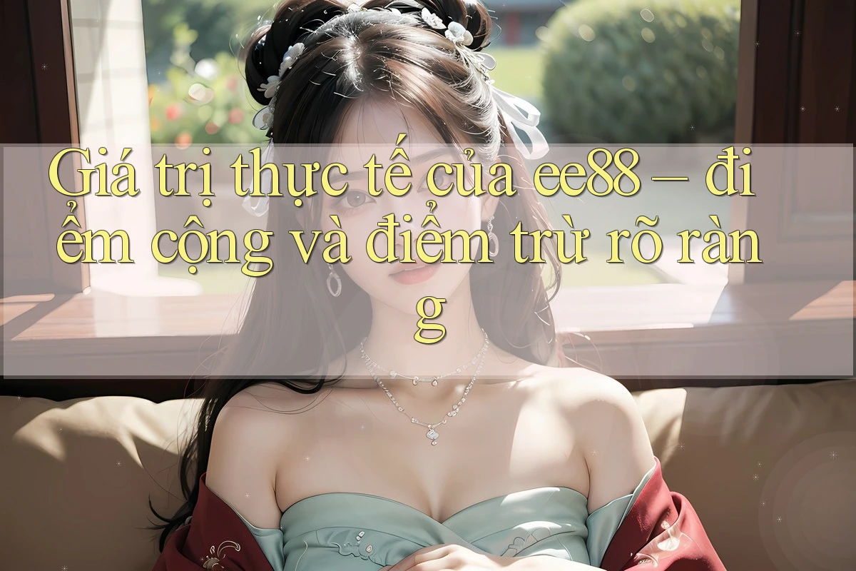 Giá trị thực tế của ee88 – điểm cộng và điểm trừ rõ ràng