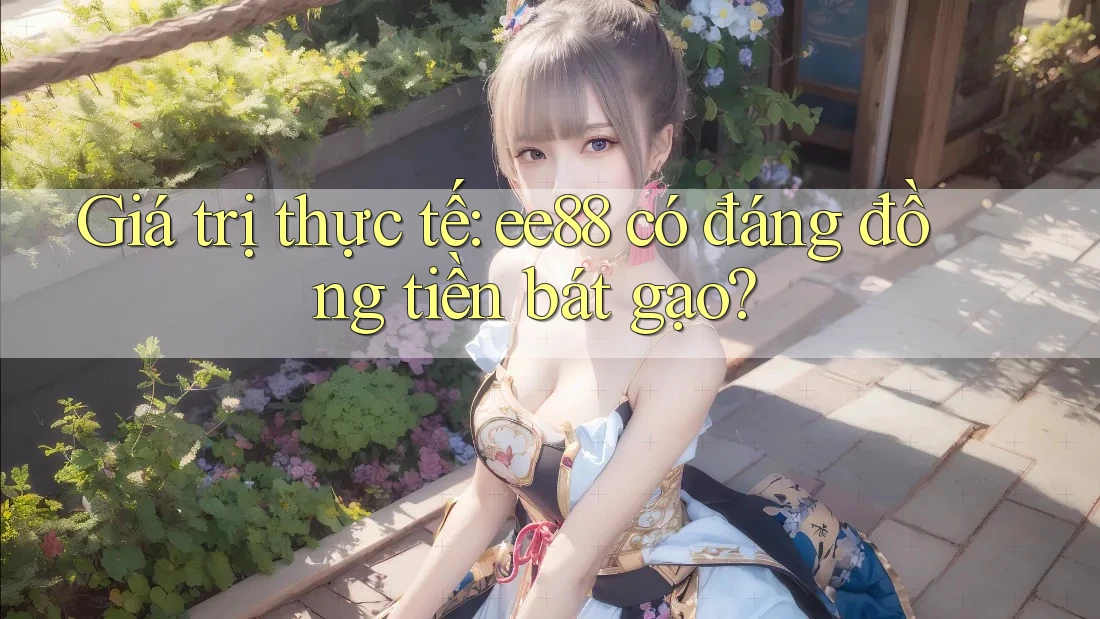 Giá trị thực tế: ee88 có đáng đồng tiền bát gạo?