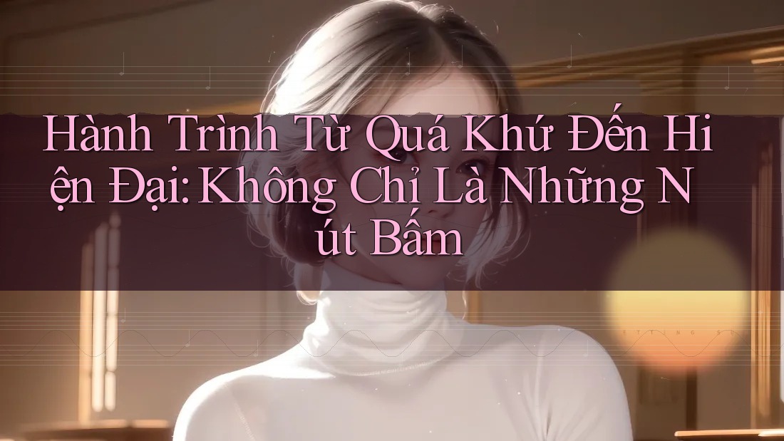Hành Trình Từ Quá Khứ Đến Hiện Đại: Không Chỉ Là Những Nút Bấm Hành Trình Từ Quá Khứ Đến Hiện Đại: Không Chỉ Là Những Nút Bấm