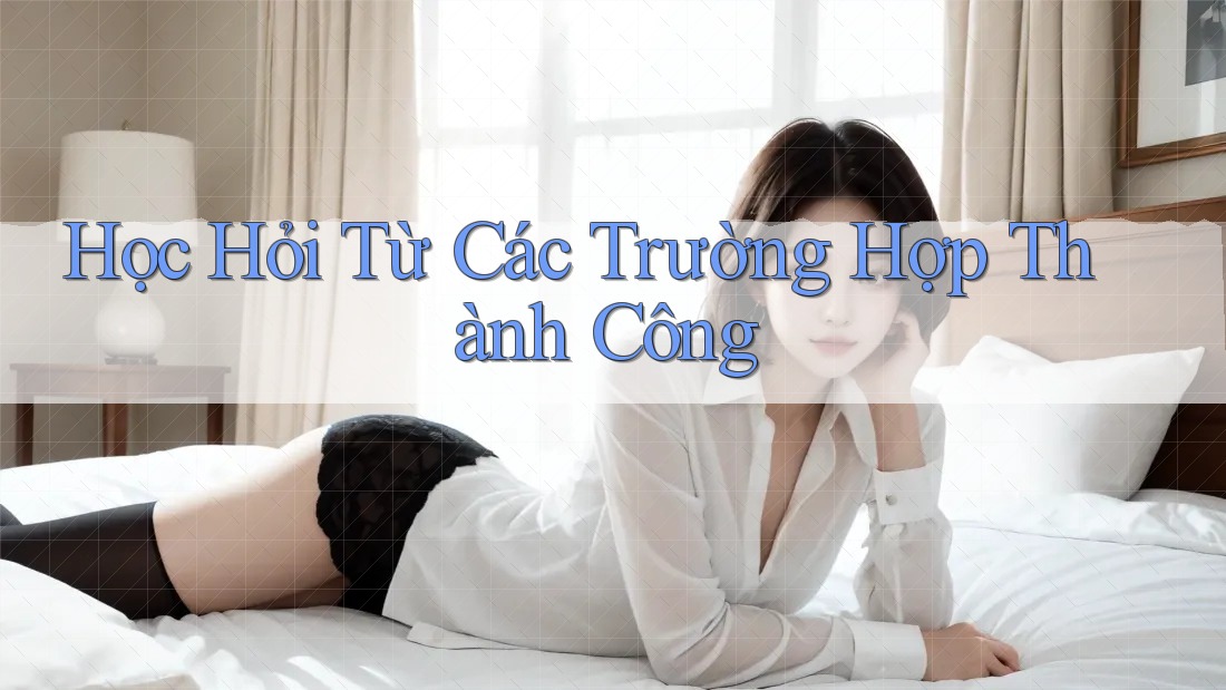 Học Hỏi Từ Các Trường Hợp Thành Công Học Hỏi Từ Các Trường Hợp Thành Công