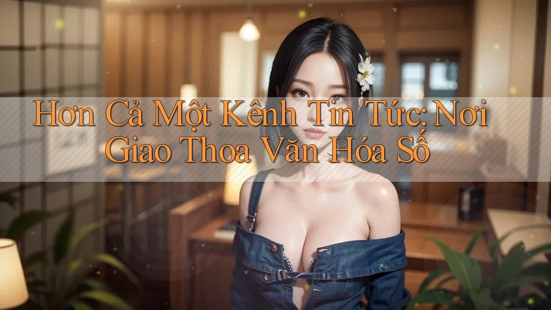 Hơn Cả Một Kênh Tin Tức: Nơi Giao Thoa Văn Hóa Số Hơn Cả Một Kênh Tin Tức: Nơi Giao Thoa Văn Hóa Số
