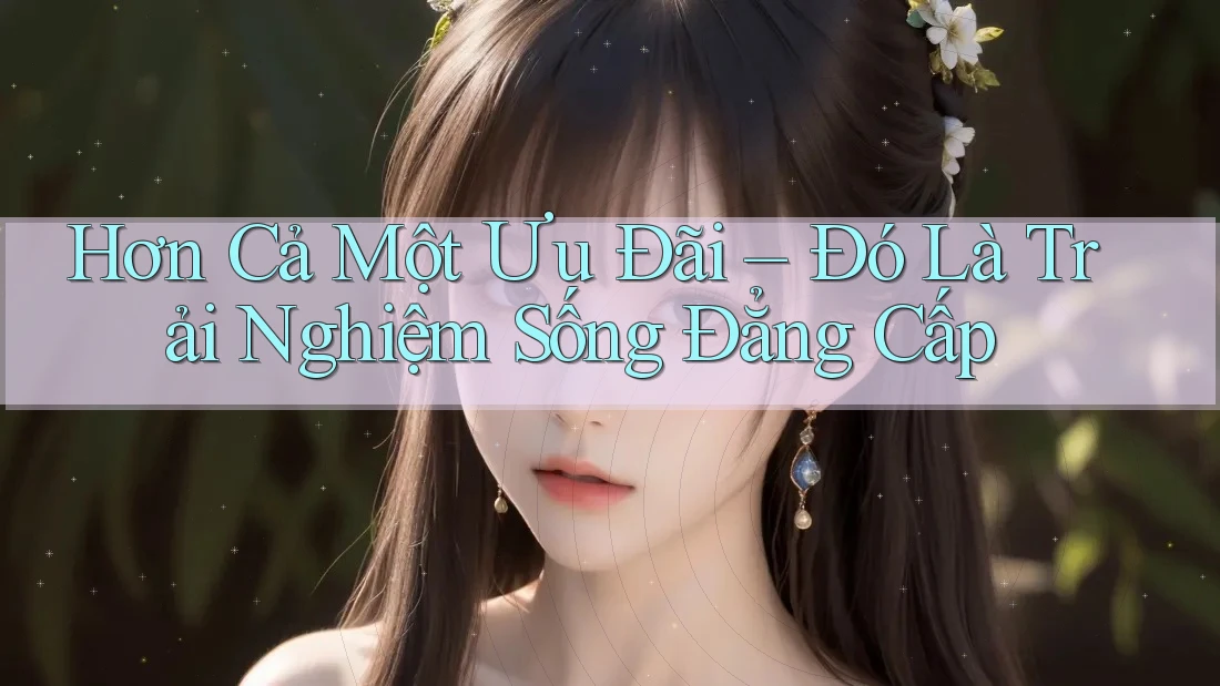 Hơn Cả Một Ưu Đãi – Đó Là Trải Nghiệm Sống Đẳng Cấp