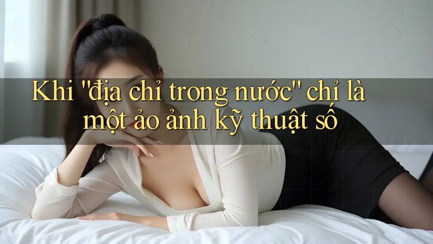 Khi “địa chỉ trong nước” chỉ là một ảo ảnh kỹ thuật số