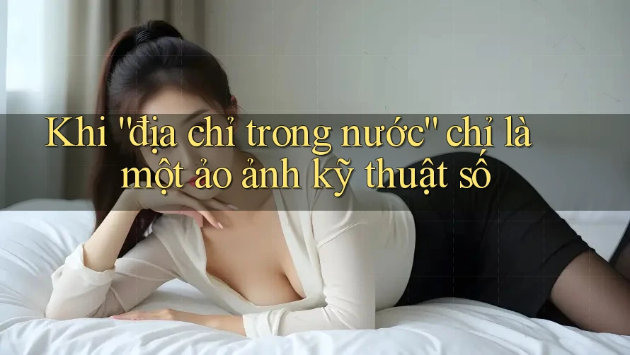 Khi “địa chỉ trong nước” chỉ là một ảo ảnh kỹ thuật số Khi “địa chỉ trong nước” chỉ là một ảo ảnh kỹ thuật số