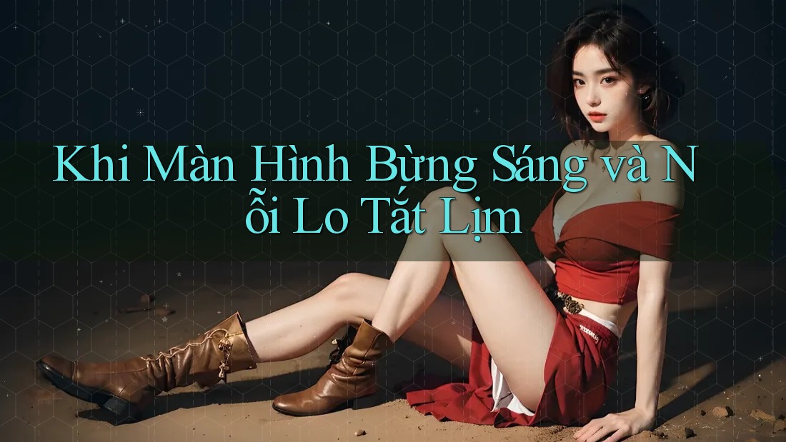 Khi Màn Hình Bừng Sáng và Nỗi Lo Tắt Lịm