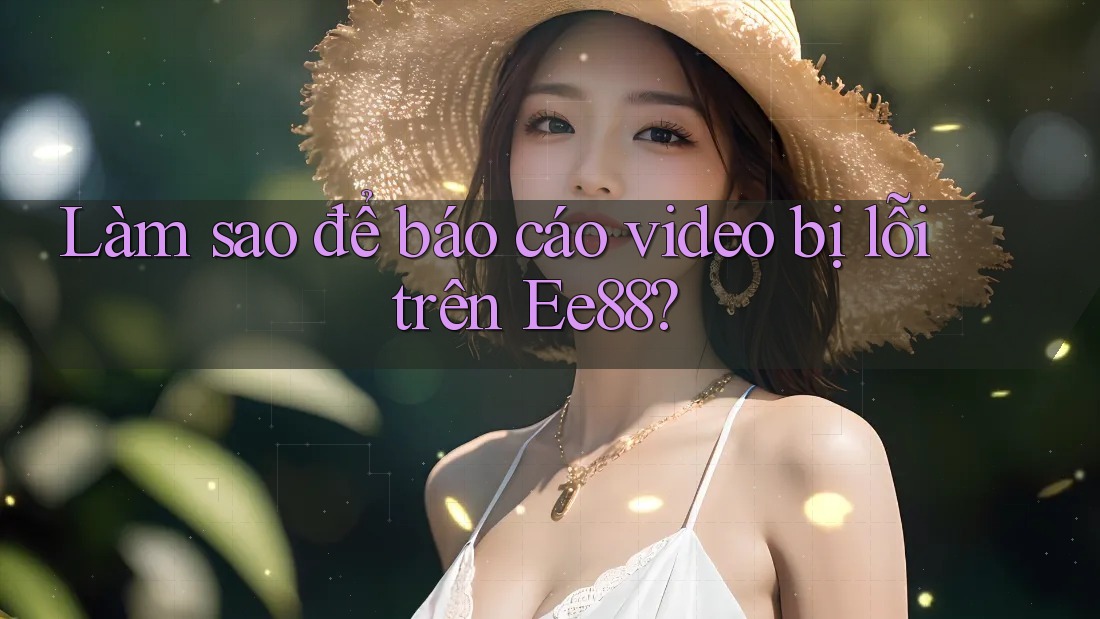 Làm sao để báo cáo video bị lỗi trên Ee88? Làm sao để báo cáo video bị lỗi trên Ee88?