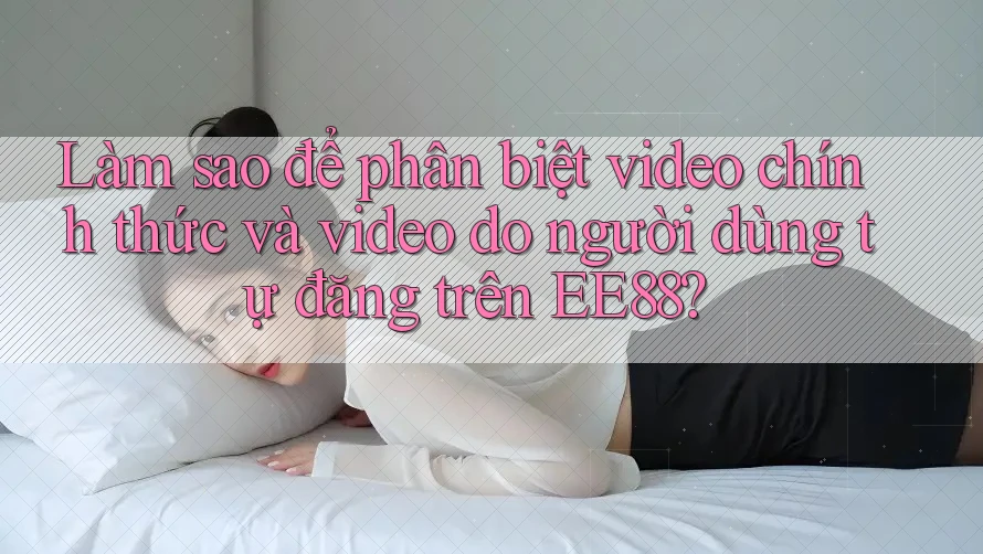 Làm sao để phân biệt video chính thức và video do người dùng tự đăng trên EE88? Làm sao để phân biệt video chính thức và video do người dùng tự đăng trên EE88?