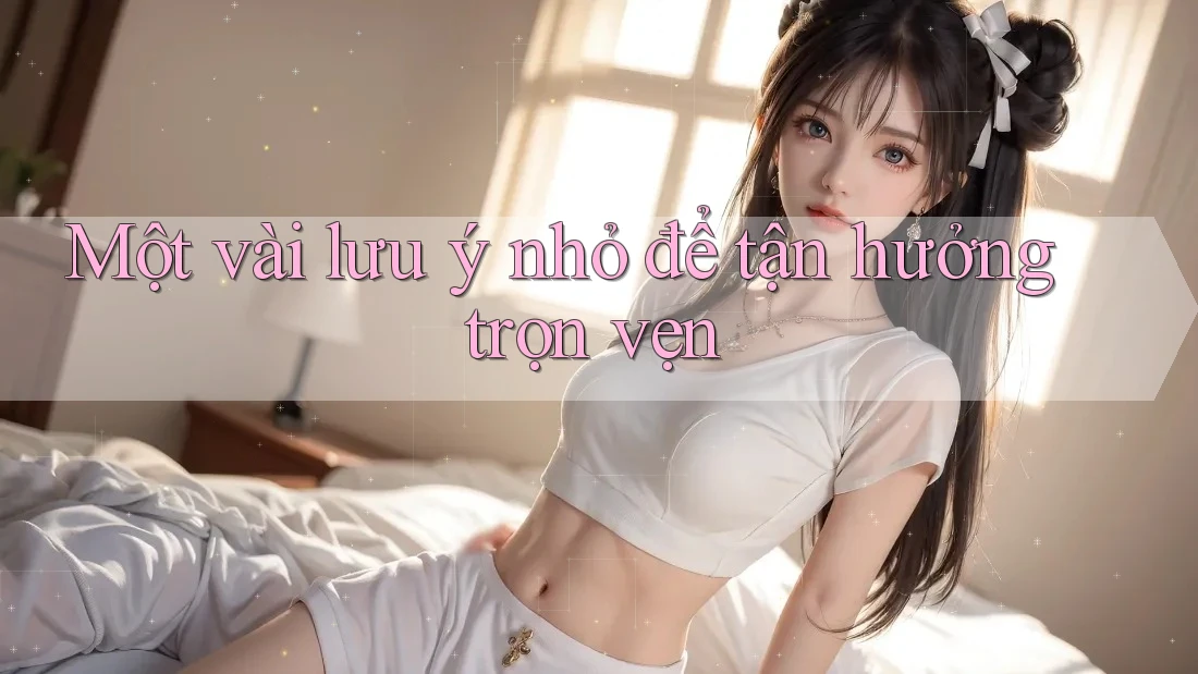 Một vài lưu ý nhỏ để tận hưởng trọn vẹn