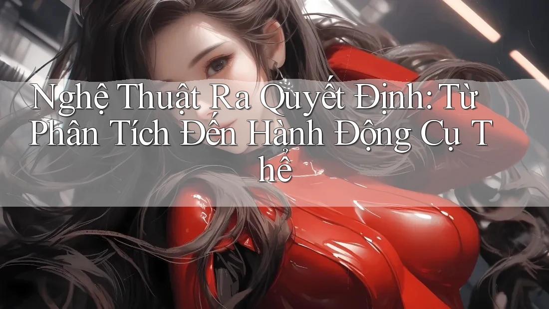 Nghệ Thuật Ra Quyết Định: Từ Phân Tích Đến Hành Động Cụ Thể Nghệ Thuật Ra Quyết Định: Từ Phân Tích Đến Hành Động Cụ Thể