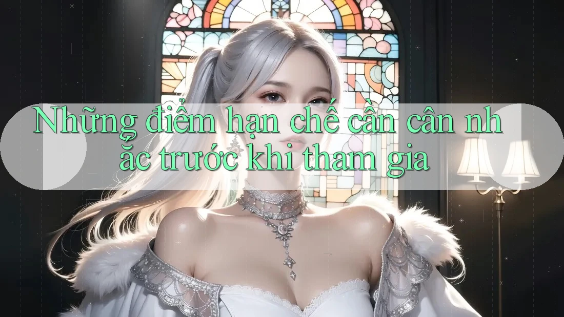 Những điểm hạn chế cần cân nhắc trước khi tham gia