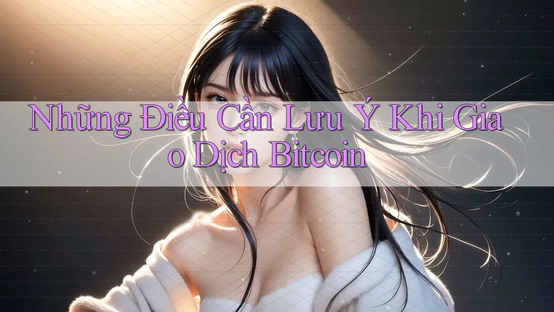 Những Điều Cần Lưu Ý Khi Giao Dịch Bitcoin Những Điều Cần Lưu Ý Khi Giao Dịch Bitcoin