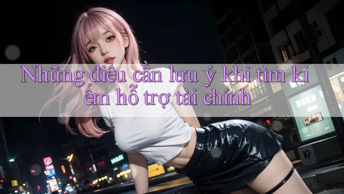 Những điều cần lưu ý khi tìm kiếm hỗ trợ tài chính