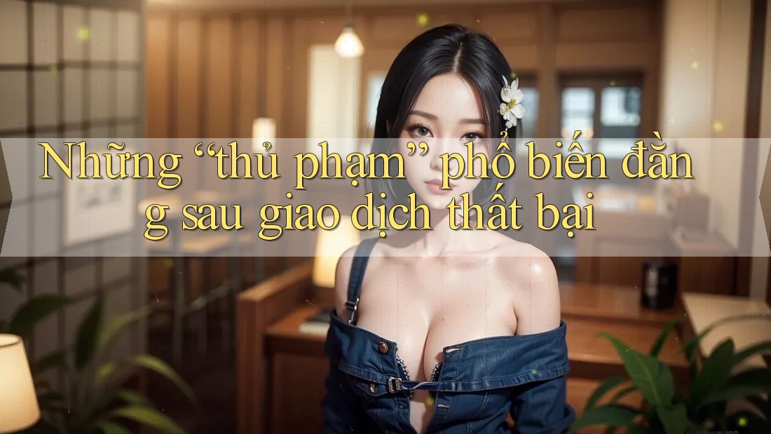 Những “thủ phạm” phổ biến đằng sau giao dịch thất bại