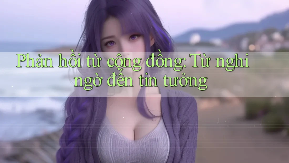 Phản hồi từ cộng đồng: từ nghi ngờ đến tin tưởng