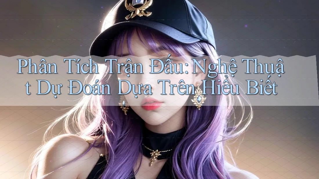 Phân Tích Trận Đấu: Nghệ Thuật Dự Đoán Dựa Trên Hiểu Biết Phân Tích Trận Đấu: Nghệ Thuật Dự Đoán Dựa Trên Hiểu Biết
