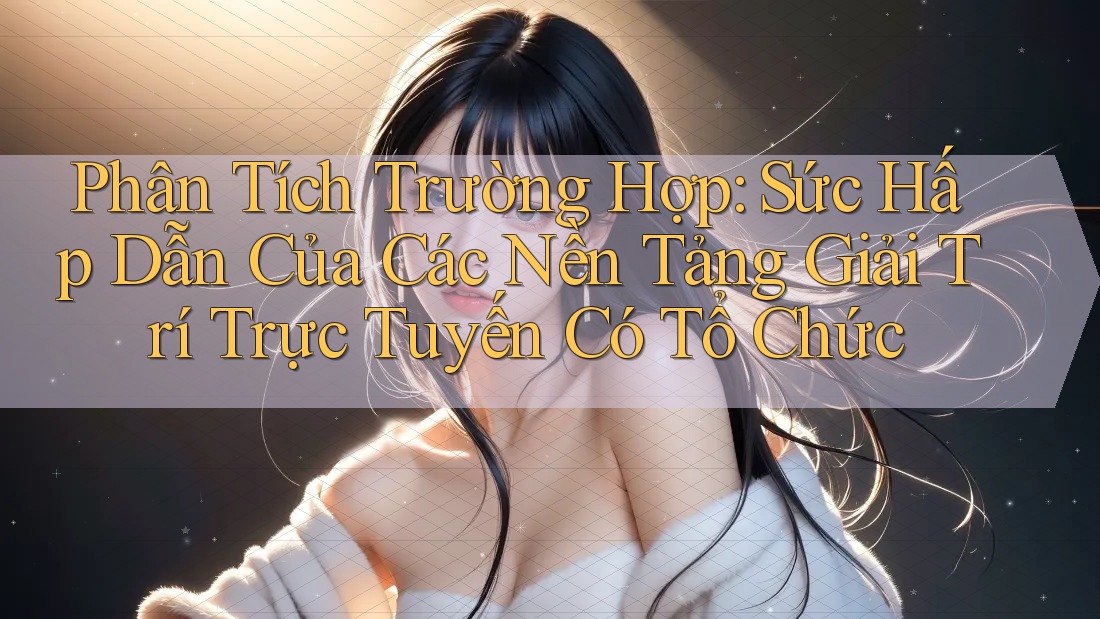 Phân Tích Trường Hợp: Sức Hấp Dẫn Của Các Nền Tảng Giải Trí Trực Tuyến Có Tổ Chức Phân Tích Trường Hợp: Sức Hấp Dẫn Của Các Nền Tảng Giải Trí Trực Tuyến Có Tổ Chức