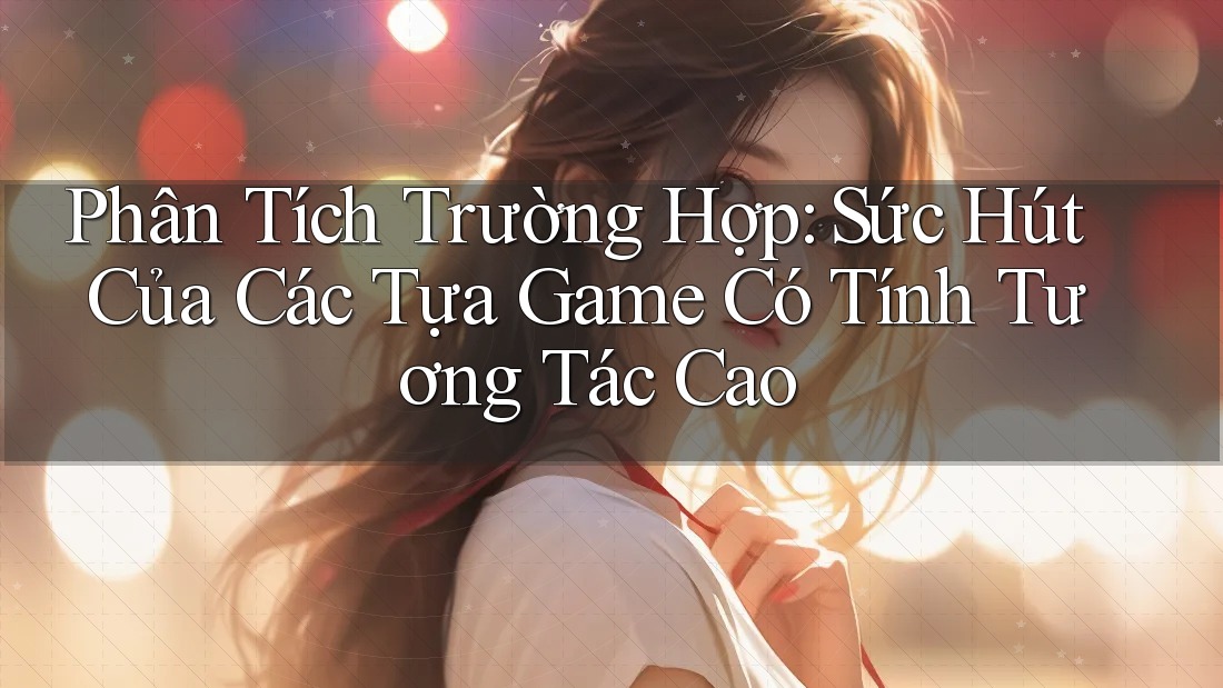 Phân Tích Trường Hợp: Sức Hút Của Các Tựa Game Có Tính Tương Tác Cao
