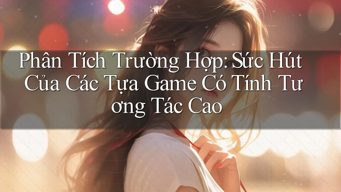 Phân Tích Trường Hợp: Sức Hút Của Các Tựa Game Có Tính Tương Tác Cao
