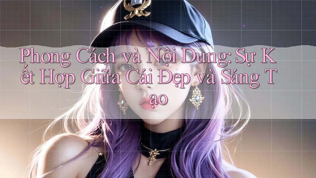 Phong Cách và Nội Dung: Sự Kết Hợp Giữa Cái Đẹp và Sáng Tạo