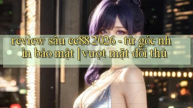 review sâu ee88 2026   từ góc nhìn bảo mật vượt mặt đối thủ