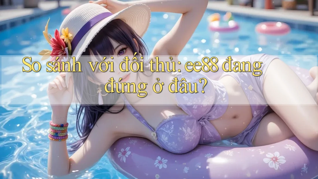 So sánh với đối thủ: ee88 đang đứng ở đâu?