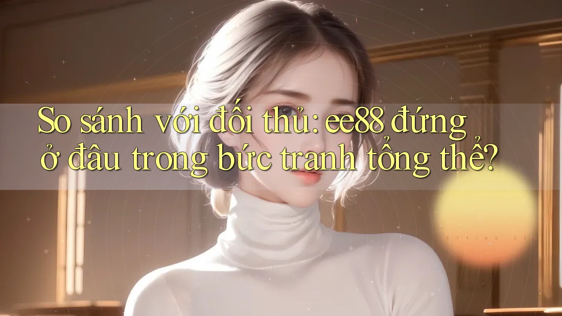 So sánh với đối thủ: ee88 đứng ở đâu trong bức tranh tổng thể?