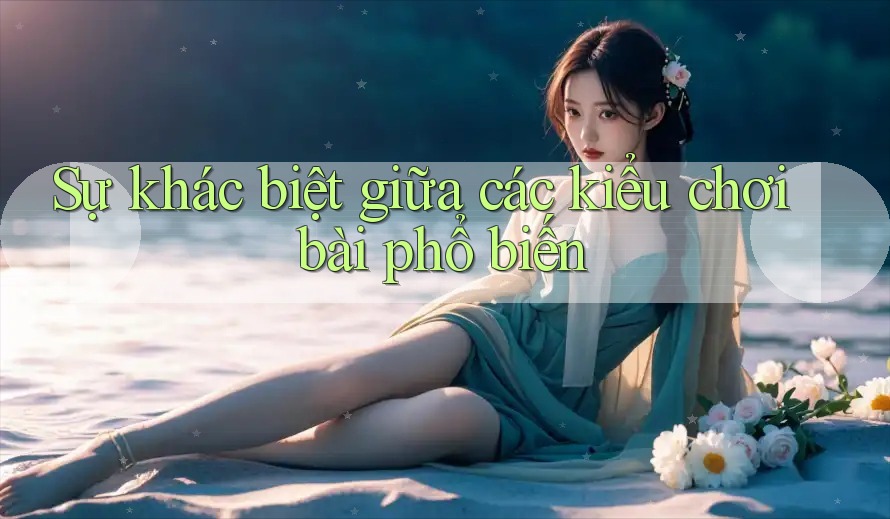 Sự khác biệt giữa các kiểu chơi bài phổ biến