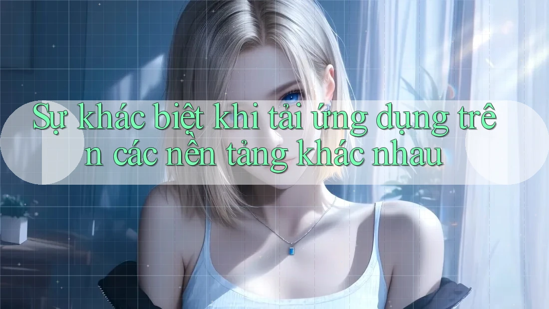 Sự khác biệt khi tải ứng dụng trên các nền tảng khác nhau Sự khác biệt khi tải ứng dụng trên các nền tảng khác nhau