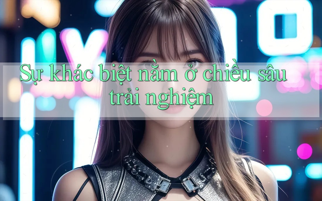 Sự khác biệt nằm ở chiều sâu trải nghiệm