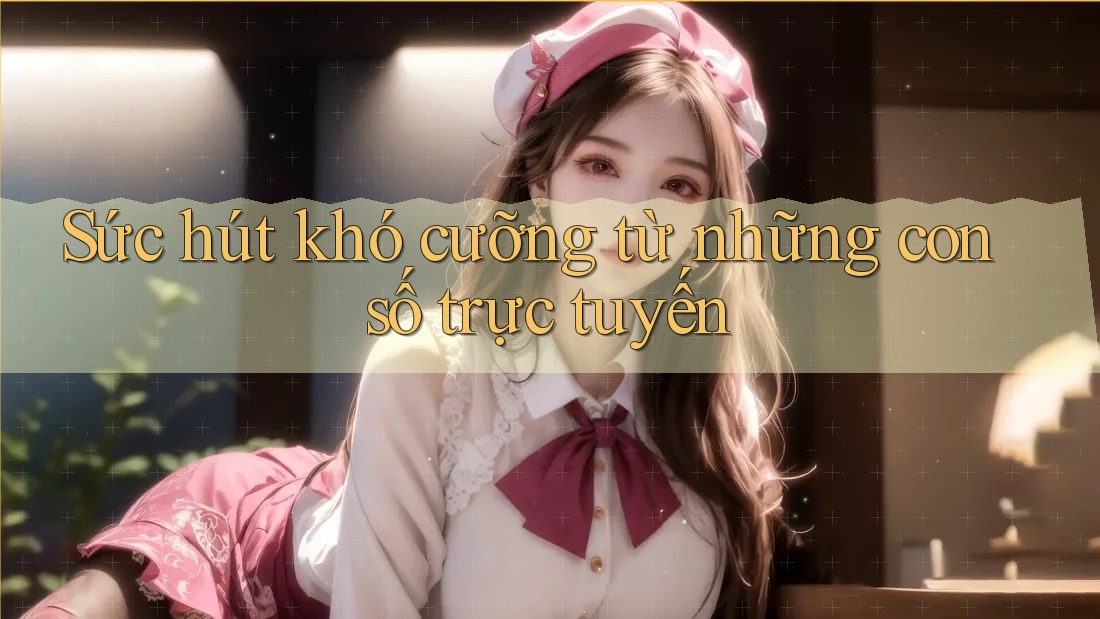 Sức hút khó cưỡng từ những con số trực tuyến