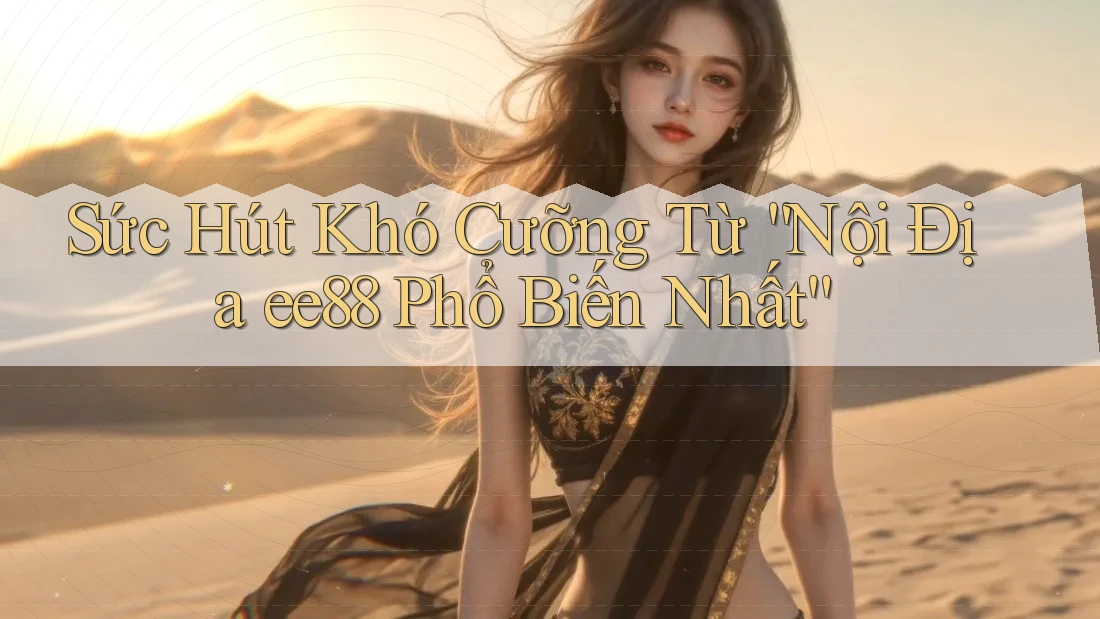 Sức Hút Khó Cưỡng Từ “Nội Địa ee88 Phổ Biến Nhất”