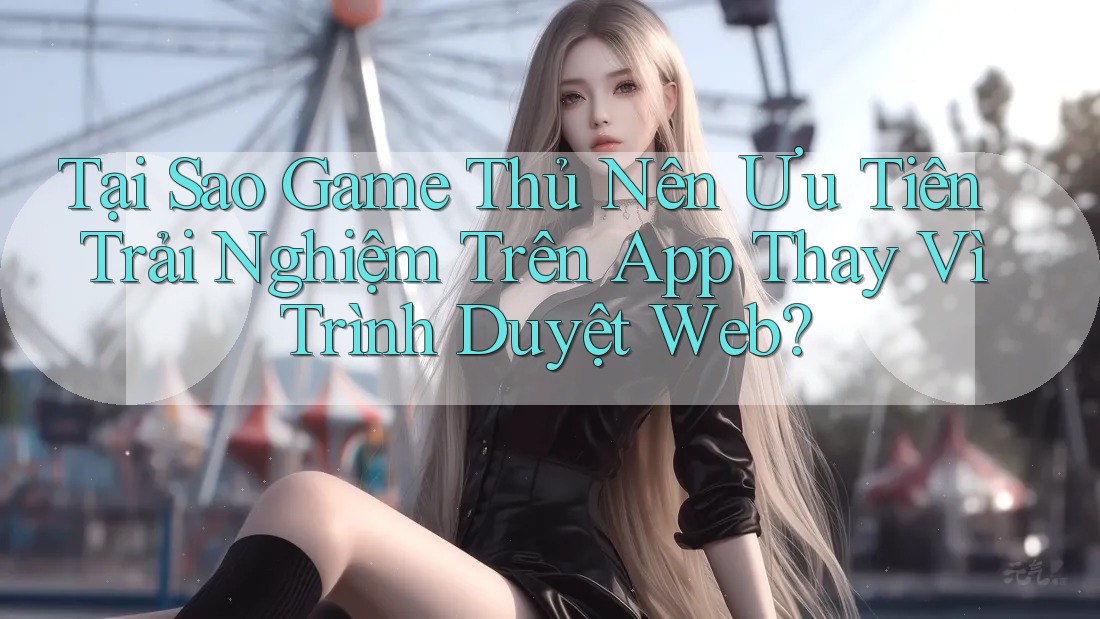Tại Sao Game Thủ Nên Ưu Tiên Trải Nghiệm Trên App Thay Vì Trình Duyệt Web? Tại Sao Game Thủ Nên Ưu Tiên Trải Nghiệm Trên App Thay Vì Trình Duyệt Web?