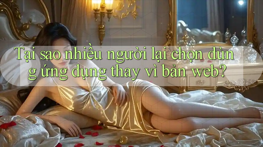 Tại sao nhiều người lại chọn dùng ứng dụng thay vì bản web? Tại sao nhiều người lại chọn dùng ứng dụng thay vì bản web?
