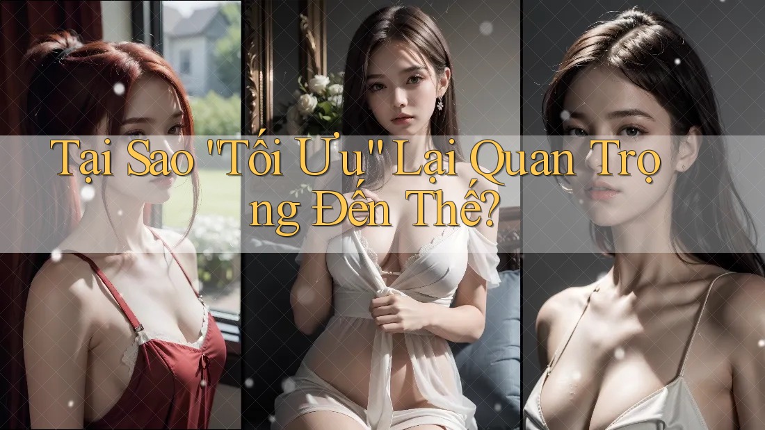 Tại Sao “Tối Ưu” Lại Quan Trọng Đến Thế? Tại Sao “Tối Ưu” Lại Quan Trọng Đến Thế?