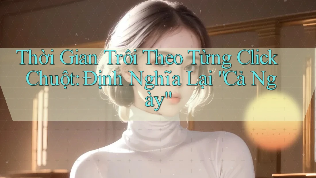 Thời Gian Trôi Theo Từng Click Chuột: Định Nghĩa Lại “Cả Ngày”